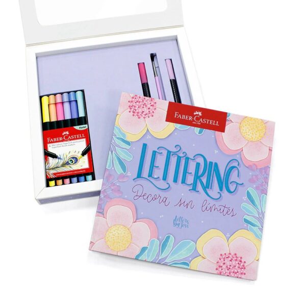 SETDE LETERING FABER CASTELL