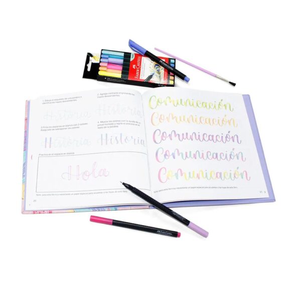 SETDE LETERING FABER CASTELL