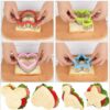 SET DE CORTADORES  PARA SANDWICH Y FRUTA PARA NIÑOS