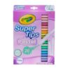 Plumones Supertips (Pastel)