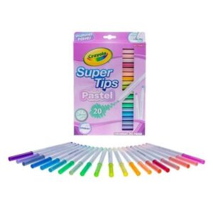 Plumones Supertips (Pastel)