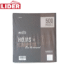 Hojas de Carpeta 3 Perforaciones 1/2 Oficio C/I 500 Hjas. LIDER
