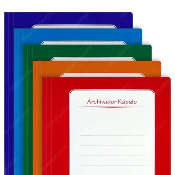 Archivador Rápido, con Fastener de Metal, LIDER, Tamaño Oficio