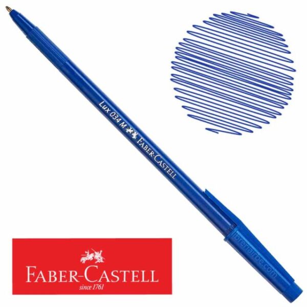 Bolígrafo Faber-Castell Lux 034 Medium, Punta de 1.0 mm,