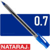 Bolígrafo Punta Fina 0.7 mm, NATARAJ