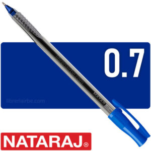 Bolígrafo Punta Fina 0.7 mm, NATARAJ