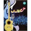 Cuaderno de Música Pentagramado Tamaño Carta, Engrapado, Tapa Blanda, TOP, con 8 Hojas – Vertical