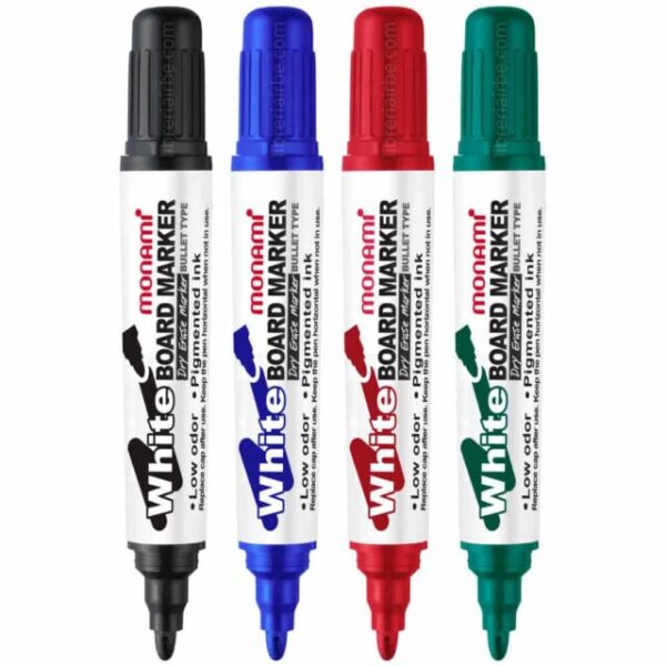 Marcadores de Agua para Pizarra Blanca Monami White Board Marker