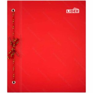 Tapas de Carpeta LIDER Pleno Tamaño Medio Oficio para Hojas de 3 Perforaciones + 5 Separadores